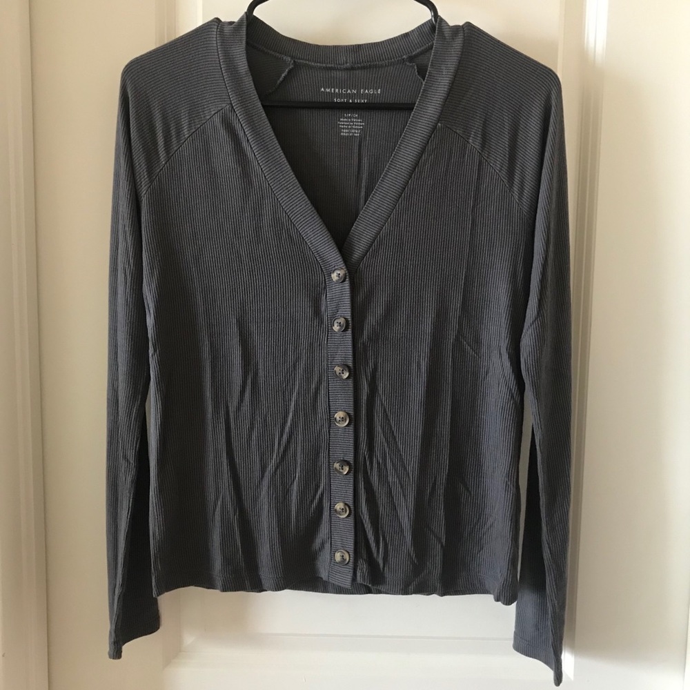 AE soft and sexy ribbed top